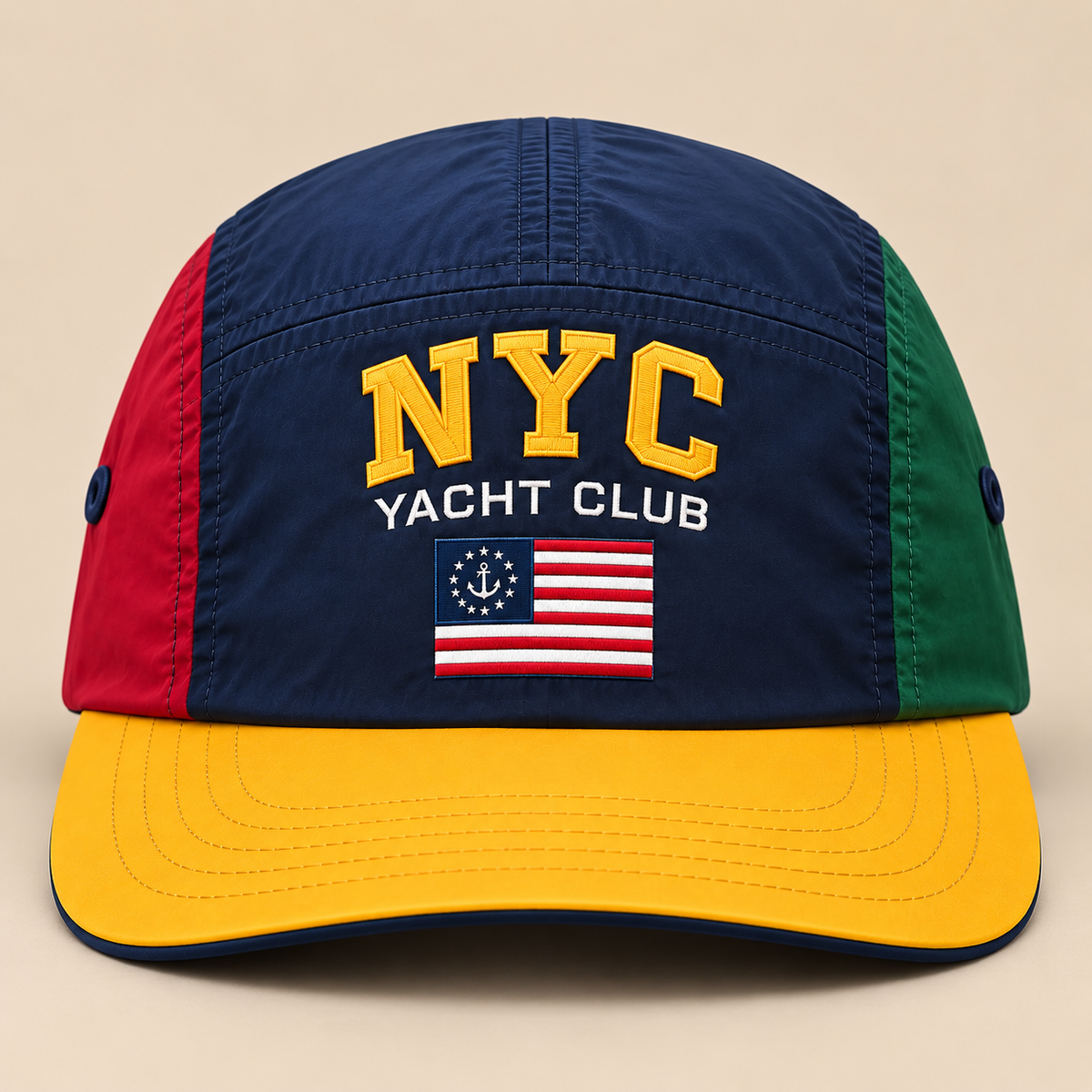 The Yacht Club™ Cap (Blue/Red/Green)