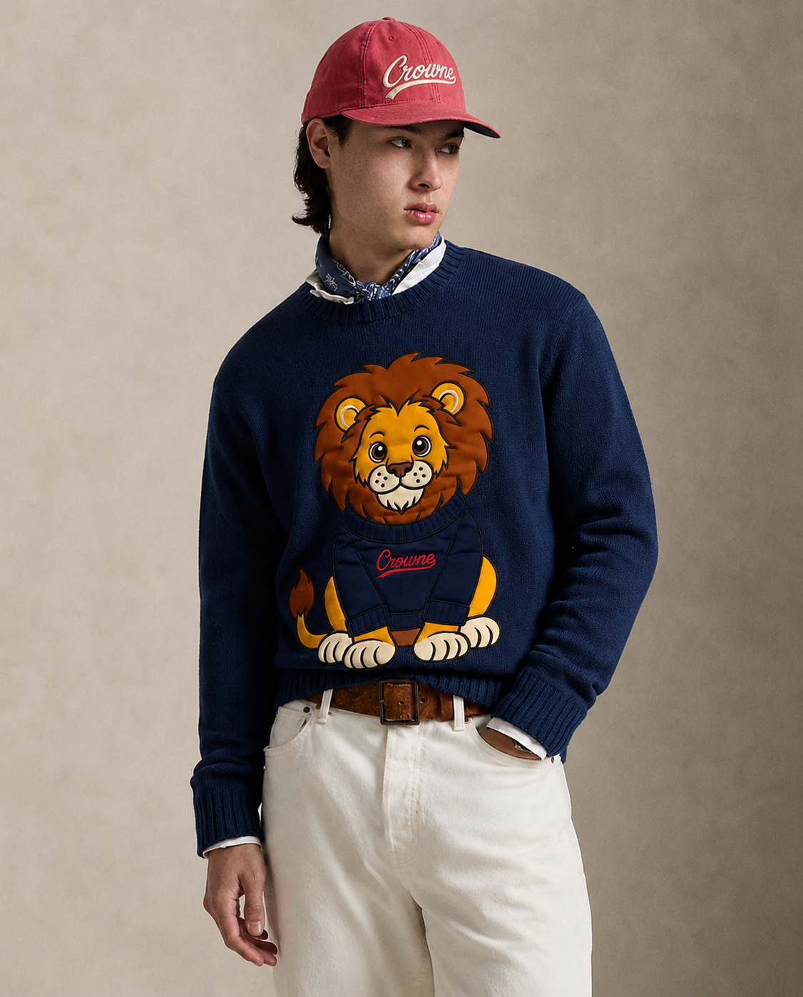 CROWNE™ Lion Sweater