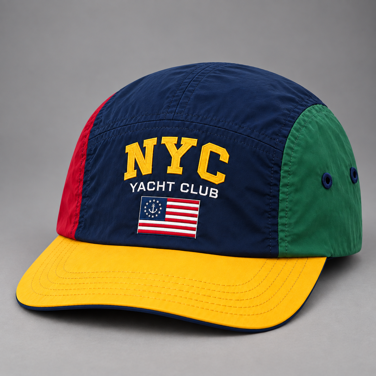 The Yacht Club™ Cap (Blue/Red/Green)